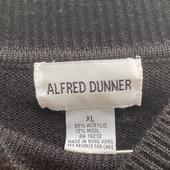 Alfred Dunner Black and Red Cowl Neck Sweater with Flowers Embroidered 🌸 - Picture 5 of 7